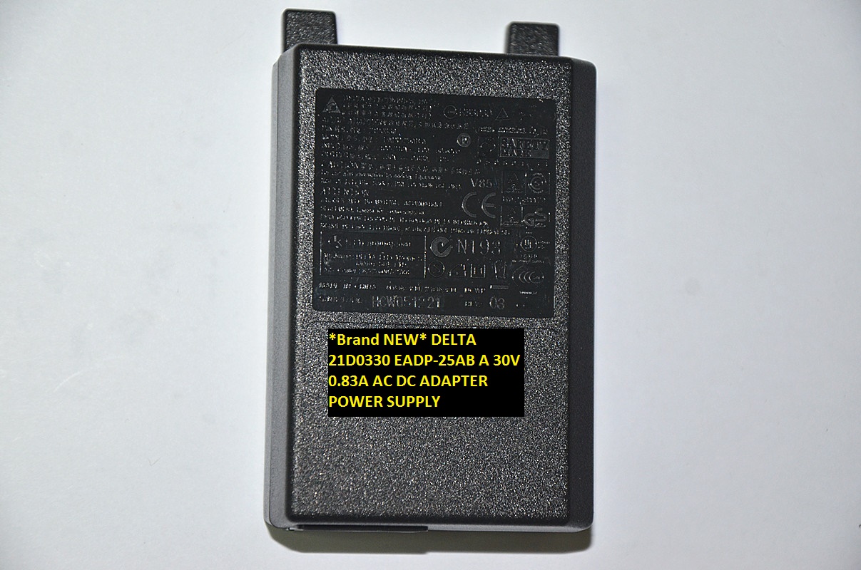 *Brand NEW* DELTA 21D0330 EADP-25AB A 30V 0.83A AC DC ADAPTER POWER SUPPLY